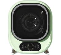JMOUZHG Compact & Mini Spin Dryer Portable Condenser Petit Sèche-Linge - Mini Spin Dryer Compact pour Comptoir Ou Montage Mural (Green)