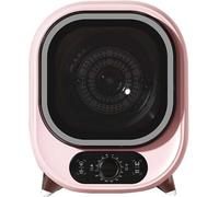 JMOUZHG Compact & Mini Spin Dryer Portable Condenser Petit Sèche-Linge - Mini Spin Dryer Compact pour Comptoir Ou Montage Mural (Pink)