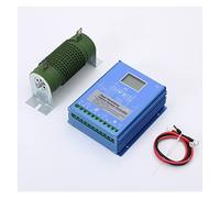 JMOUZHG Contrôleur de Charge Solaire, système Solaire éolien, contrôleur Hybride MPPT pour générateur d'éolienne 12V 24V 48V pour Plomb-Acide/Lithium (12v)
