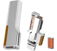 JMOUZHG Imprimante Alimentaire Portable Mini à Main, imprimante d'art Latte en café sans Fil de qualité Alimentaire, imprimante à Jet d'encre imprimante de Codes-Barres Couleur