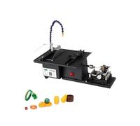 JMOUZHG Machine de Polissage de scie à Table, Machine de découpe et de Sculpture de Jade, pour métal/Bijoux/Bois/Jade (Woodworking Set)