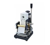 JMOUZHG Machine de Presse à Chaud 90AS estampage à Chaud Bronzage Gaufrage marquage, Carte PVC Papier en Cuir pour Marque de Carte de nom Imprimante de Code (90as)