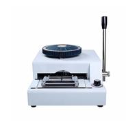 JMOUZHG Machine de Presse à Chaud 90AS estampage à Chaud Bronzage Gaufrage marquage, Carte PVC Papier en Cuir pour Marque de Carte de nom Imprimante de Code (68D)