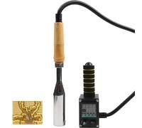 JMOUZHG Machine d'estampage à Chaud Portable, Machine à Rainer Le Cuir 500W, Zone d'estampage à Chaud : 6 * 6 cm pour l'estampage du Logo en Feuille