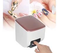 JMOUZHG Machine d'imprimante à ongles personnalisée, imprimante d'art d'ongles 4800Dpi, dessin rapide 10S, prise en charge de la connexion WiFi, effet d'impression d'ongles réglable