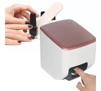 JMOUZHG Machine d'imprimante portable personnalisée pour nail art, imprimante automatique pour salon de manucure, reconnaissance automatique de la taille des ongles, peinture rapide 10 s