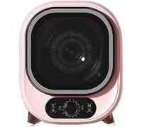 JMOUZHG Mini sèche-Linge électrique - capacité de 0,8 kg, sèche-Linge Portable Compact à Chargement Frontal, 450W pour Appartement, (Pink)