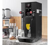 JMOUZHG Mousseur à lait multifonction commercial,Affichage LED électrique de mousse,Boutique Dessert Shop Hotel Milk,Machine à mousser le lait à la vapeur