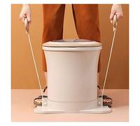 JMOUZHG Sécheuse Portable, sécheuse à essorage Manuel, extracteur d'eau Compact, séchage de vêtements pour Appartement, Non électrique (Apricot)
