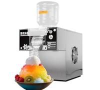 JMOUZHG sorbetière Commerciale Bingsu, Machine à Glace pilée Automatique pour Desserts coréens, kakigori hawaïen, capacité de 60 kg (60kg)