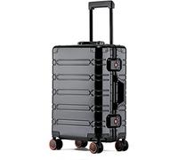 JMOZHCD Bagage à Main avec roulettes, boîtier de Chariot en Alliage de magnésium Tout en aluminium résistant à l'usure, Valise de Voyage d'affaires (D 24)