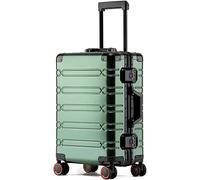 JMOZHCD Bagage à Main avec roulettes, boîtier de Chariot en Alliage de magnésium Tout en aluminium résistant à l'usure, Valise de Voyage d'affaires (G 24)
