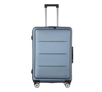 JMOZHCD Bagage Cabine Valise à roulettes Valise roulante Valise trolley Grande capacité Valise à Main (H02 Blue 18)