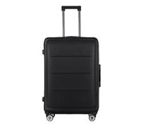 JMOZHCD Bagage Cabine Valise à roulettes Valise roulante Valise trolley Grande capacité Valise à Main (H02 Black 18)