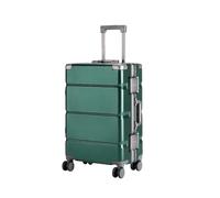 JMOZHCD Bagage Valise à poignée Large Bagage à Main Homme Femme PC Cadre aluminium boîtier de Chariot Camping boîte de Rangement (Blue 22)