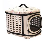 JMOZHCD Capsule Spatiale pour Animaux de Compagnie, boîte d'expédition pour Animaux de Compagnie, Couverture Rigide, Pliable, Respirant, Sac à bandoulière portatif pour Voyage en Plein air ()
