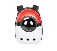 JMOZHCD Sac à Dos pour Chat, Sac pour Animaux de Compagnie, Capsule Spatiale pour randonnée, Coque Rigide, Coussinet Avant Amovible, Bretelles réglables (E)