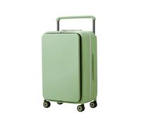 JMOZHCD Valise à poignée Large, Valise d'embarquement pour Hommes et Femmes, Valise de Voyage avec Cadre en aluminium, Valise à Main (En8 24 inch)