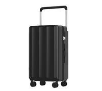 JMOZHCD Valise à roulettes Large pour Femmes, Bagages de Voyage, Valise multifonctionnelle avec Mot de Passe de Grande capacité (Black 26)