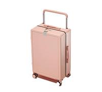 JMOZHCD Valise de Voyage Classique Valise à roulettes Large Valise multifonctionnelle à Roue silencieuse Valise à Coque Rigide de Grande capacité (Cornus Powder 20)