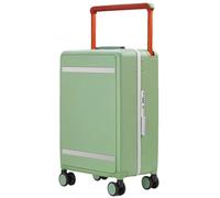 JMOZHCD Valise de Voyage Femme Mode Chariot Valise boîte Mode Roue Silencieux embarquement Mot de Passe Valise (En8 20)