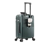 JMOZHCD Valise de Voyage Unisexe à Ouverture Frontale, Ensemble de Bagages de Grande capacité (En8 20 inch)