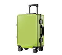 JMOZHCD Valise PC légère, Valise à roulettes silencieuse, Valise de Cabine avec Mot de Passe, Valise d'affaires (En8 22)