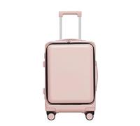 JMOZHCD Valises de Voyage, Ouverture Frontale, Cabine, Bagages roulants, Combinaison, Bagage à Main, Valise à roulettes (Pnnrk 24)