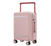 JMOZHCD Valises de Voyage, valises trolley Larges de Loisirs, valises élégantes et Simples, Grandes valises Cabine, valises Extensibles à Coque Rigide (Pnnrk(Zipper Style) 20)