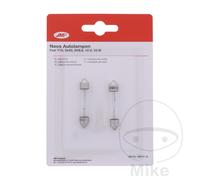 JMP Blister 2 ampoules pour voiture 12V 10W SV8.5-8 FEST T