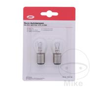 JMP Blister 2 lampes à ampoule 12V 21/5W BAY15D NAOS