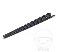 JMP Jeu de 17 douilles impact hexagonales 1/2 8-24 MM