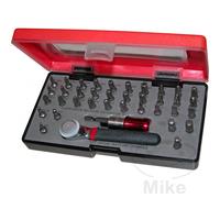 JMP Jeu de 38 embouts à cliquet + support 1/4