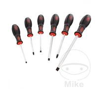 JMP Jeu de 6 tournevis plats tête renforcée 4 X 2 X PH