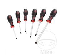 JMP Jeu de 6 tournevis plats tête renforcée 4 X 2 X PH