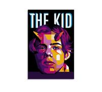 JMQPMDU Poster sur toile The Kid LAROI Great Singer And Band - Décoration murale pour chambre à coucher - 60 x 90 cm - Sans cadre