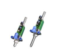 JMRTQMEC MY-3860 MY-3861 Vanne de pulvérisation Haute fréquence Secteur Colle en aérosol UV Peinture Conforme Encre à l'alcool Revêtement de Circuit imprimé Largeur 3 mm(MY-3860 Long Needle)