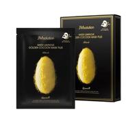 JMsolution Masque cocon doré lumineux hydratant en tissu, 10 pièces