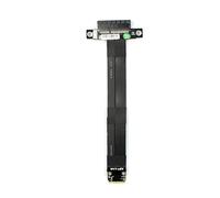 JMT ADT-R42 Series PCI-E 4X vers M.2 NGFF NVMe M Key 2280 Riser Card 32G/BPS PCIe 3.0 x4 High Speed M2 Key-M PCI-Express Câble d'extension (R42SF 30 cm)