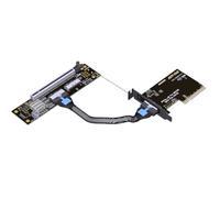 JMT ADT-R89M-F37C Carte d'extension PCIe 4.0 x8 à x16 128 Gbps MCIO Châssis externe Prend en charge les châssis 2U/4U (50 cm)