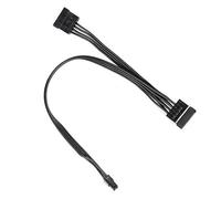 JMT Cable d'alimentation PC mini 4 broches vers SSD SATA pour Lenovo M410 M415 M425 B415 M610 M710 M4200R Carte m¨¨re 4P ¨¤ 1 / Turn 2 SATA (Type 4 45cm)