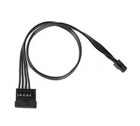 JMT Cable d'alimentation PC mini 4 broches vers SSD SATA pour Lenovo M410 M415 M425 B415 M610 M710 M4200R Carte m¨¨re 4P ¨¤ 1 / Turn 2 SATA (Type 3 40cm)