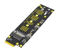 JMT Carte adaptateur M.2 M Key vers EDSFF E1.S SSD PCI-E 4.0 compatible avec M.2 NVMe 2230/2242/2260/2280 SSD