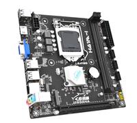 JMT Carte mère H61M-I 16G Mini ITX pour ordinateur avec 2 emplacements DDR3 compatible avec M.2 NVMe/NGFF Desktop Small Form Factor
