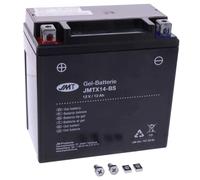 JMT Gel Batterie YTX14-BS 12 V 12 Ah 200 A 151 x 87 X 145 MM