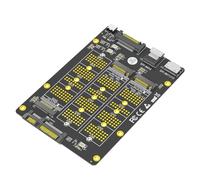 JMT M.2 NGFF/SATA-Bus SSD vers SFF-8611/8612/8654 + carte adaptateur SATA compatible avec M.2 NVMe B/B+M Key SSD 2230 2242 2260 2280