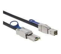 JMT Mini SAS HD SFF-8088 26P vers SAS HD 8088/SFF-8644/SFF-8643 Câble de recouvrement de service pour serveur (50 cm, SFF-8088 à SFF-8644)