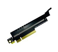 JMT PCIE 4.0 X4 X8 vers X16 Riser Card Converter PCB Adapter GEN4 Board for Graphics Card Network Card Capture Card and Other Standard PCIE Card (X8 to X16)