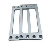 JMT Support de disque dur PC SSD HDD Cage avec boîte multicouche empilable externe HD Base SATA Argenté 6,3 cm