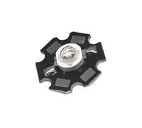 JMVLVLOA 10pc 3W UV High Power LED Chip SMD Light Beads Ultra Violet 405nm-410nm LED with Black PCB